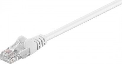 Goobay Goobay 68502 CAT 5e patch cable, U/UTP, white, 10m