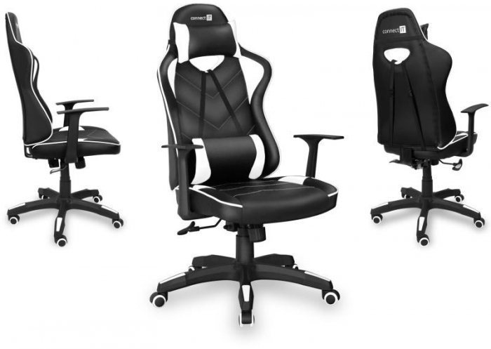 Słuchawki Connect IT LeMans Pro Białe CGC-0700-WH