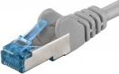 Goobay Kabel krosowy patchcord S/FTP PiMF kat. 6a LSZH szary 3m (93782)