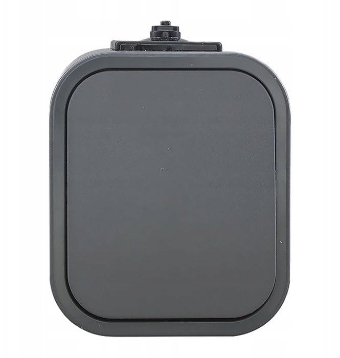 Łącznik n/t jednobiegunowy B2, 10A, 250V, IP54, WNT-1B2, szary,OR-OE-7800/G