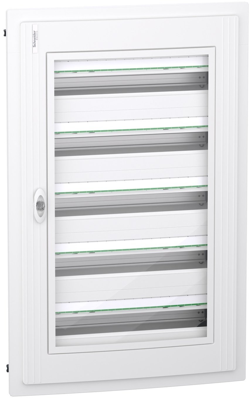 Schneider Rozdzielnica PrismaSeT XS 5x24 podtynkowa drzwi przezroczyste IP40 IK09 LVSXP524