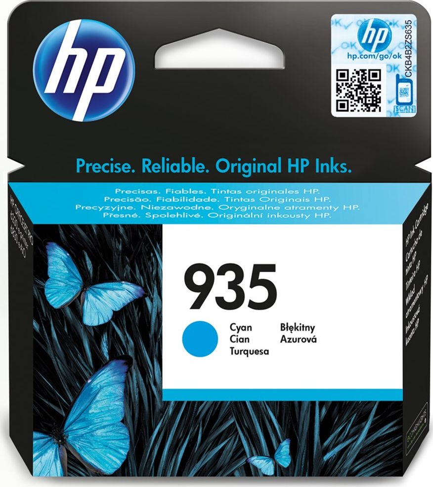 Tusz HP Hewlett-Packard Tusz HP niebieski HP 935, HP935=C2P20AE, 400 str.