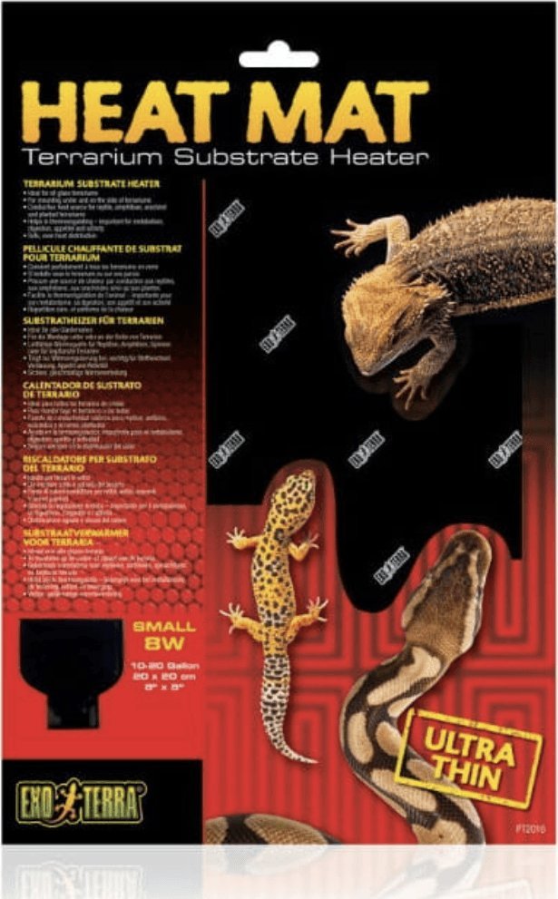 Exo Terra Exo-Terra Heat Mat Small - Mata grzewcza 8 W 20 x 20 cm