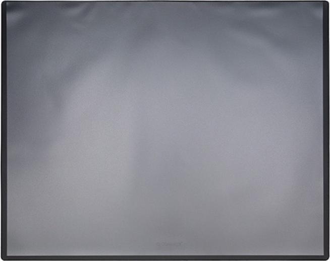 Q-Connect Podkładka na biurko Q-CONNECT, PP, 630x500mm, z przezroczystą folią, czarna