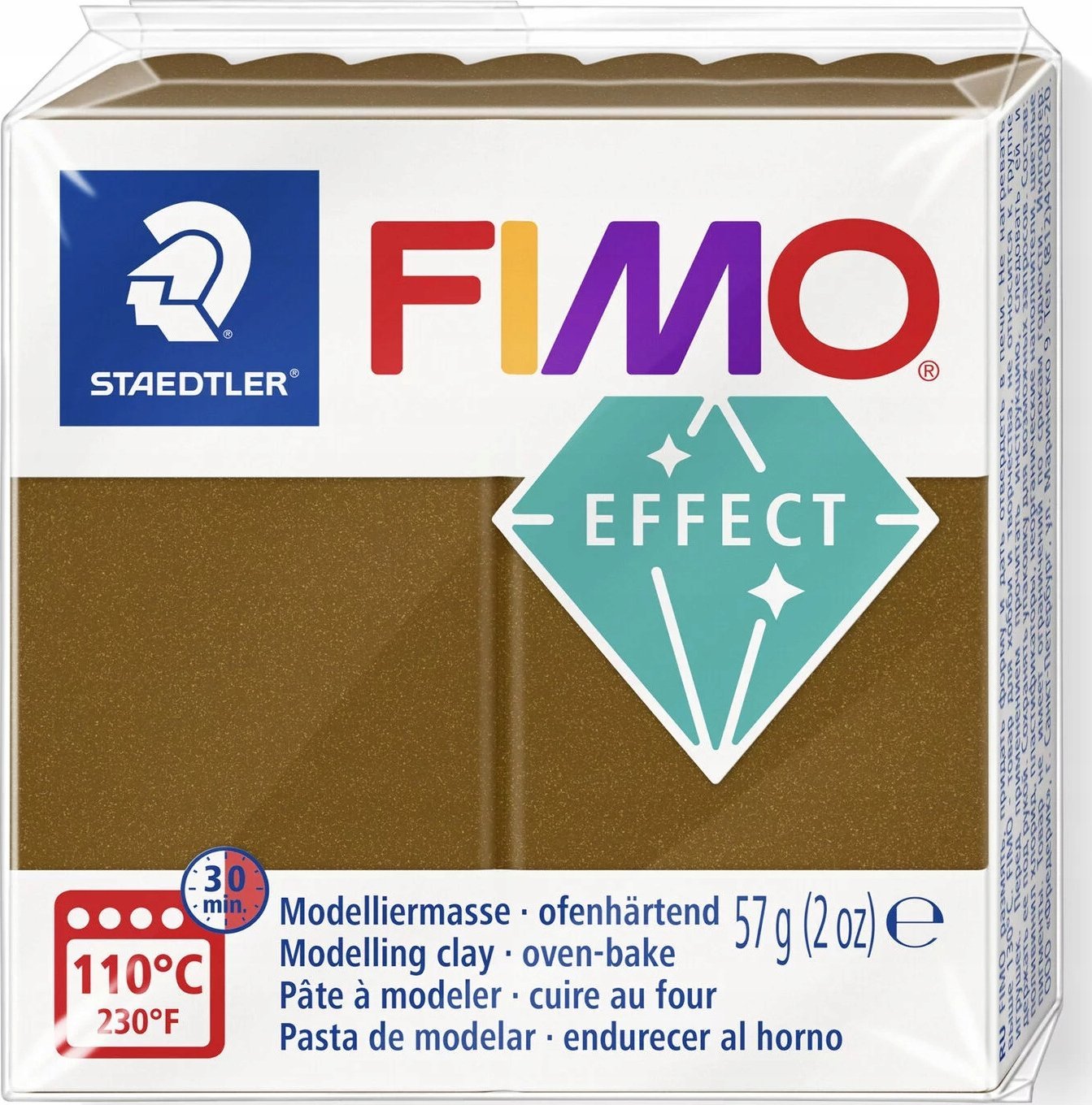 Teka Masa termoutwardzalna Fimo Effect 57g br±zowy