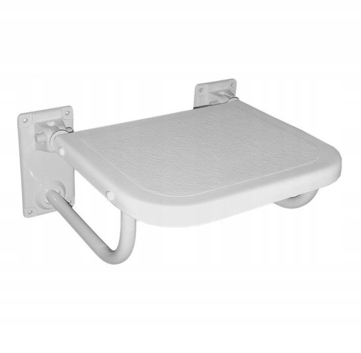 Siedzisko natryskowe, unoszone, kolor biały ERGOPLUS