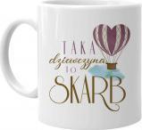 Koszulkowy Taka dziewczyna to skarb - kubek z nadrukiem