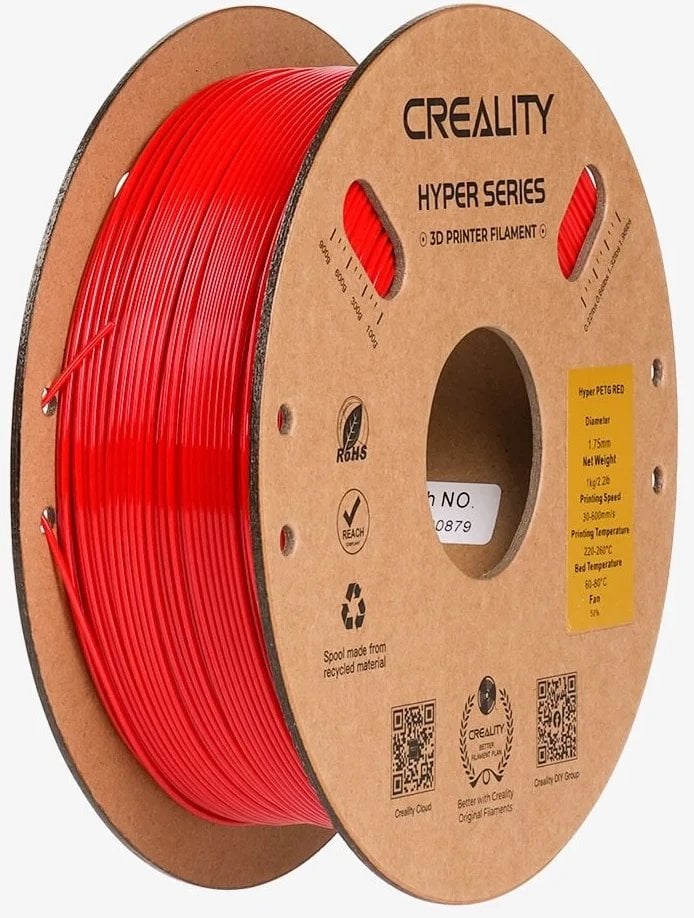 Creality Filament Hyper PETG, 1kg, red (3301030072)