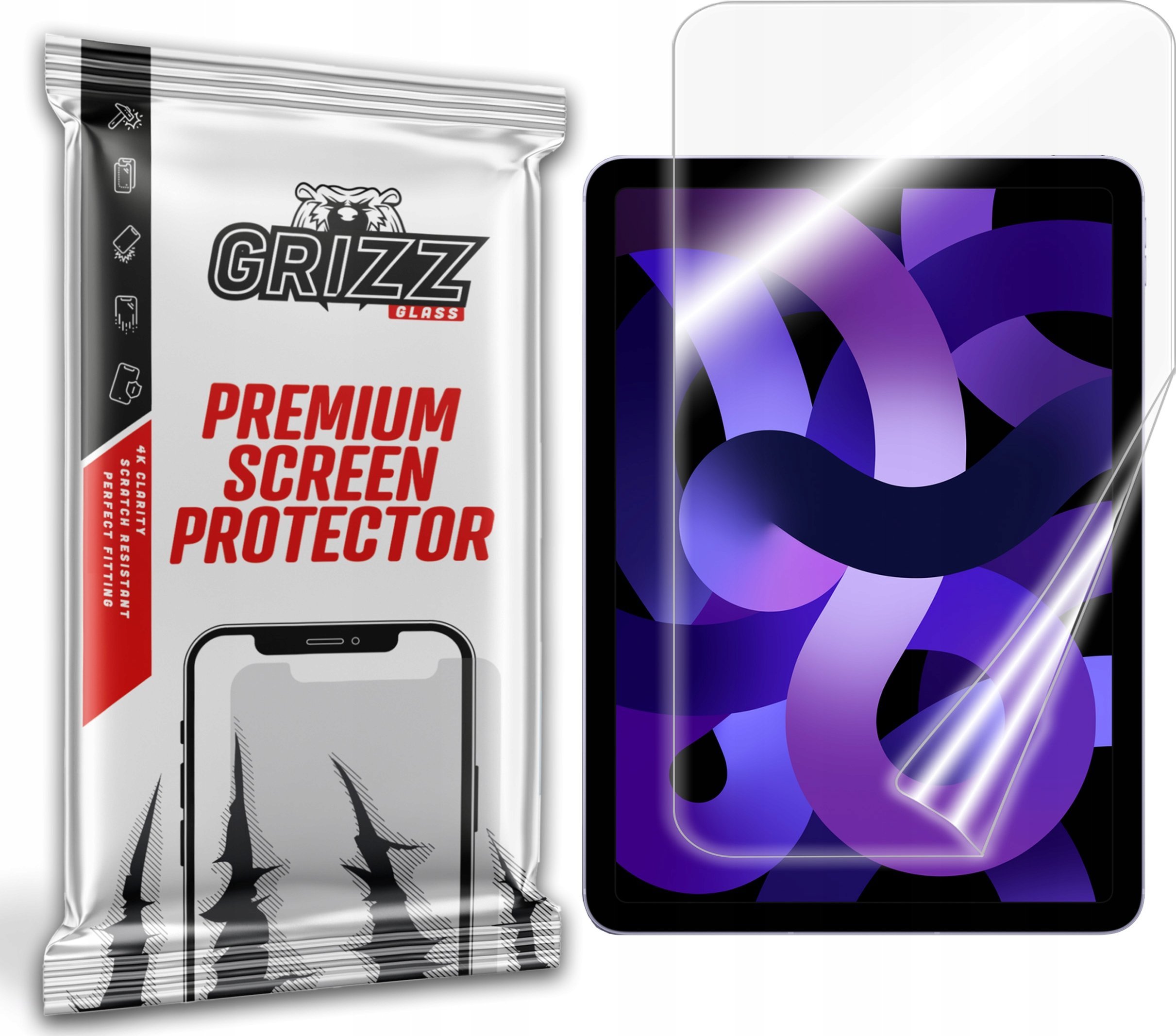 GrizzGlass Folia ceramiczna GrizzGlass CeramicFilm do Apple iPad Air 10.9 2022 (5. generacji)