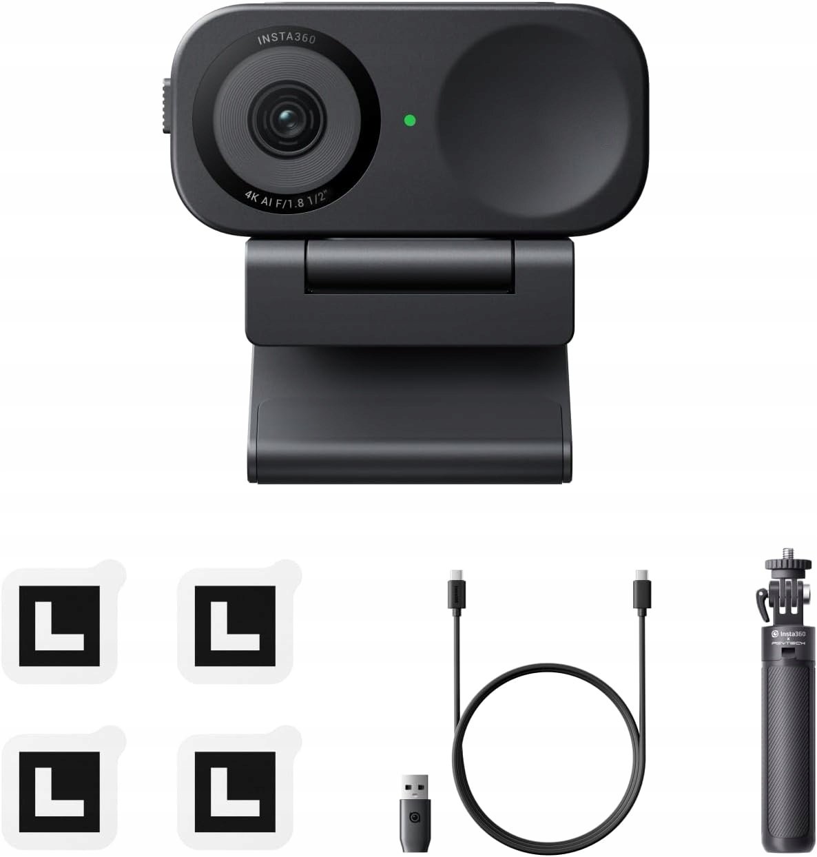 Kamera internetowa Insta360 Link 2C 4K 1/2" kamera internetowa statyw w zestawie