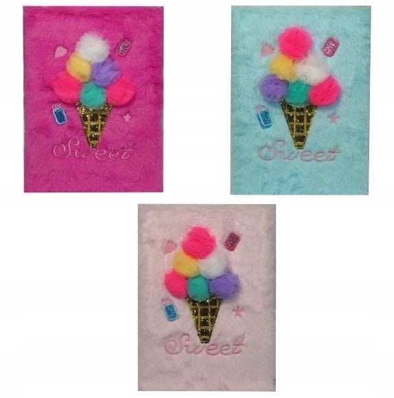 Pamiętnik pluszowy lody
