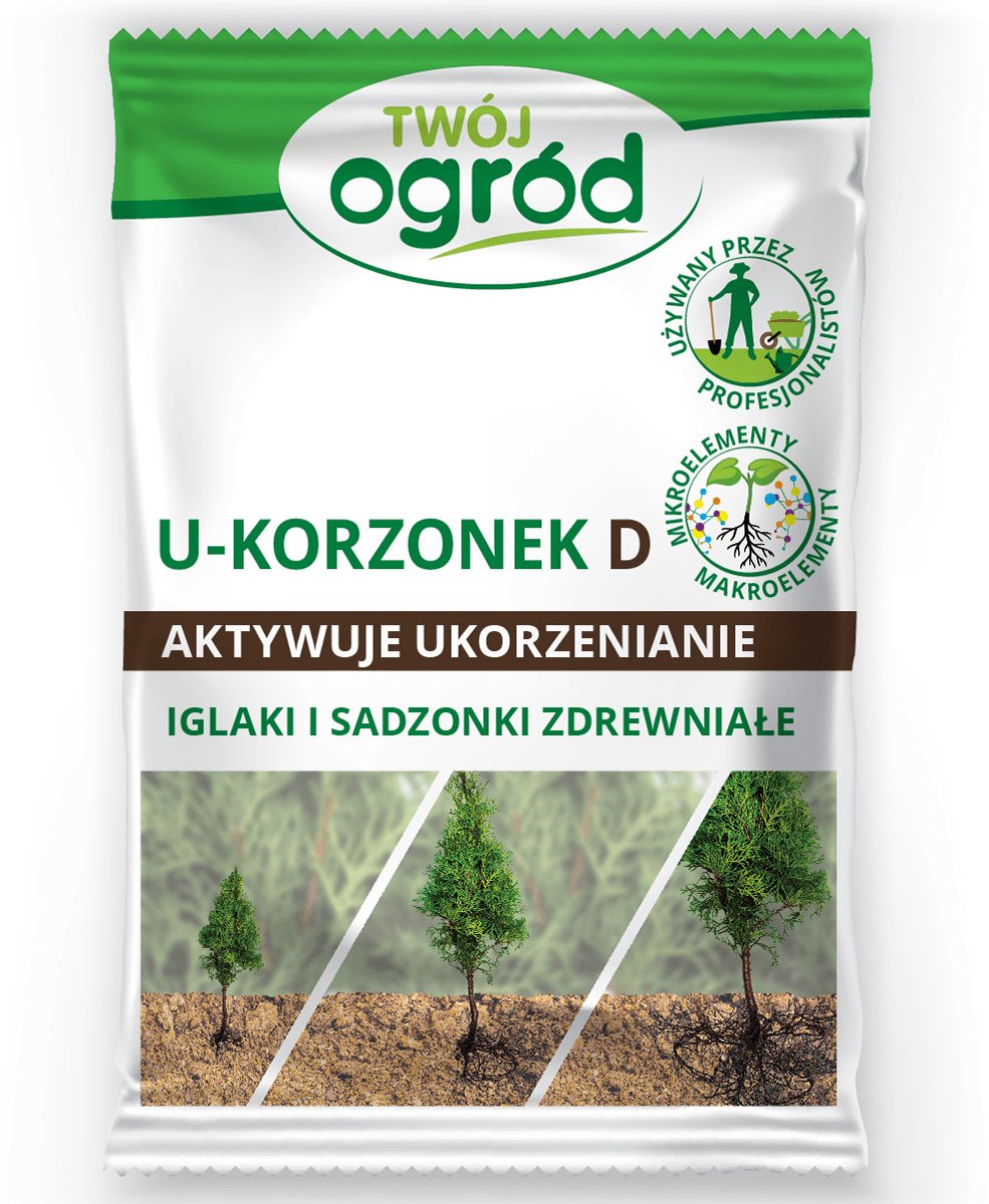 U-Korzonek D Iglaki i Sadzonki Zdrewniałe 10g Twój Ogród - aktywuje ukorzenianie
