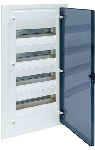 Hager Rozdzielnica modułowa GOLF 4x12 podtynkowa IP40 drzwi transparentne - VF412TD