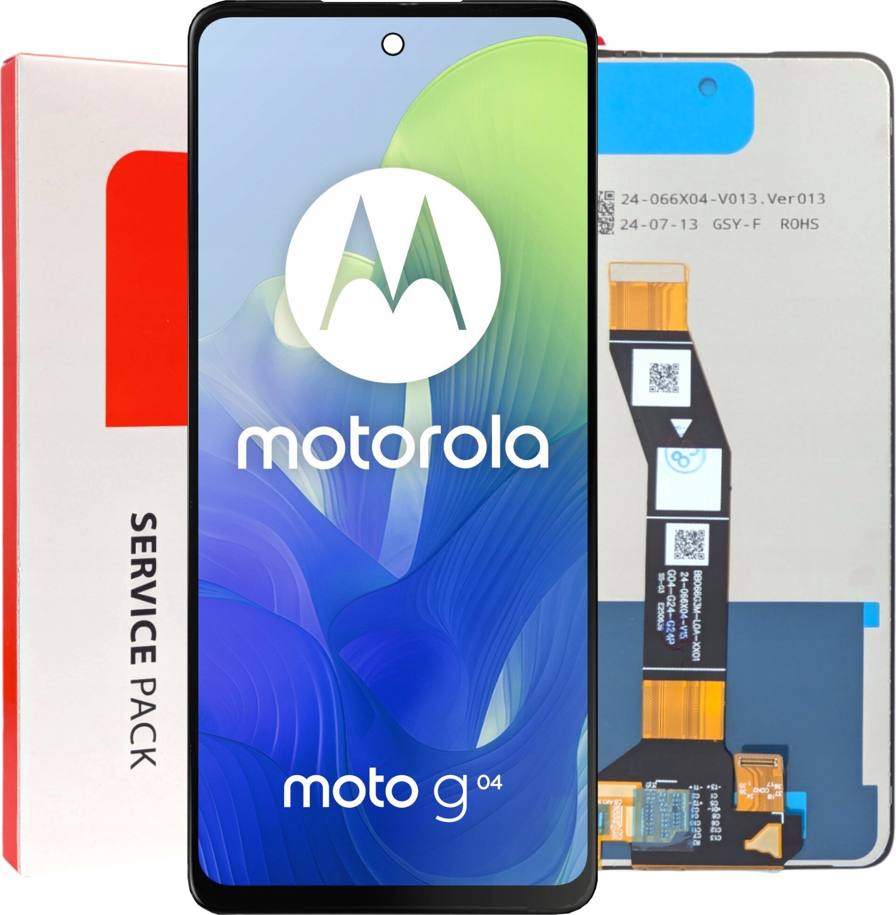 ORYGINAŁ WYŚWIETLACZ EKRAN LCD DO MOTOROLA MOTO G04 (XT2421-2)