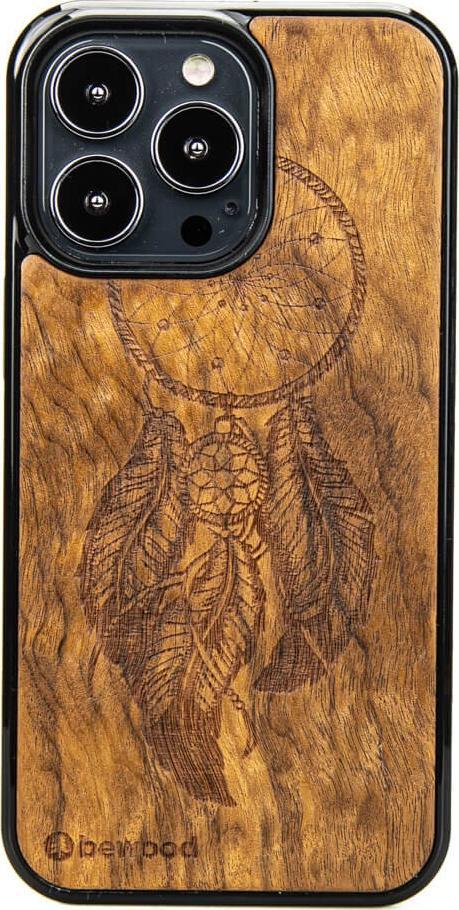 BeWood Drewniane Etui iPhone 13 Pro ŁAPACZ SNÓW IMBUIA