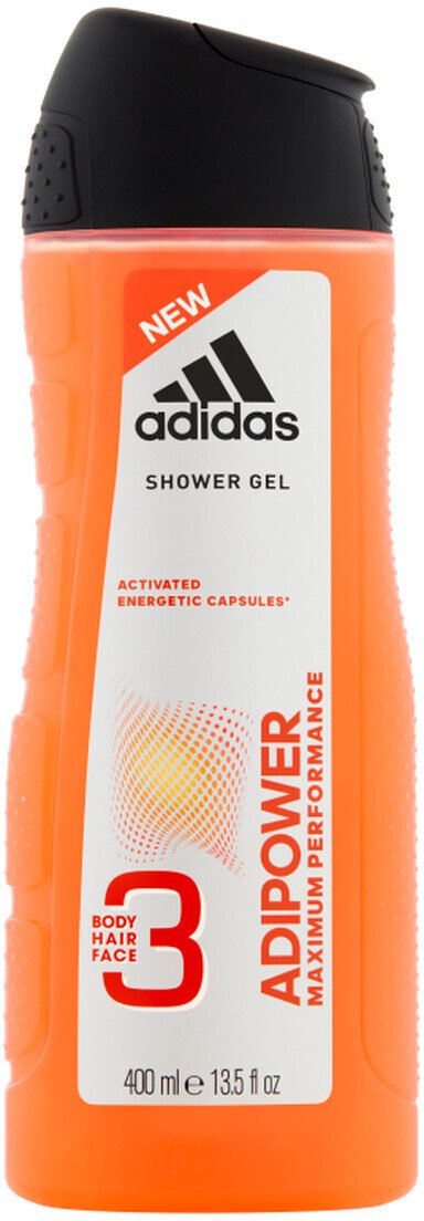 Adidas Adipower Żel pod prysznic dla mężczyzn 250ml