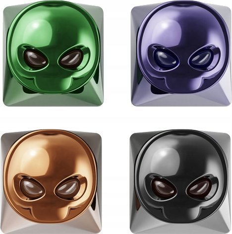 Cortek CORTEK KEYCAP 4 PCS ALIEN