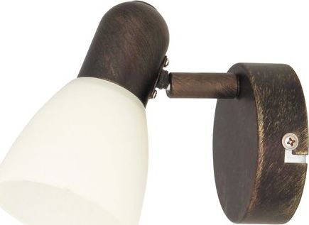 Kinkiet Rabalux Kinkiet ścienny do salonu brązowy Rabalux Soma 6591