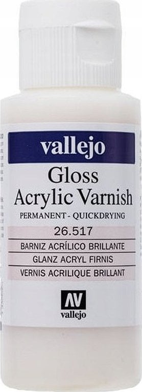 Vallejo Vallejo: Gloss Acrylic Varnish 60ml
