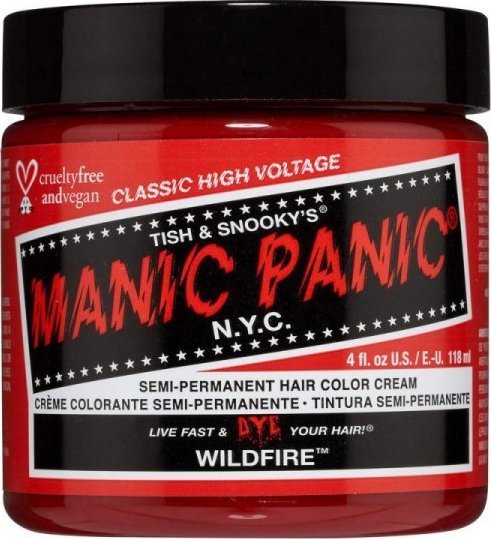 manic panic Trwała Koloryzacja Classic Manic Panic 612600110104 Wild Fire (118 ml)