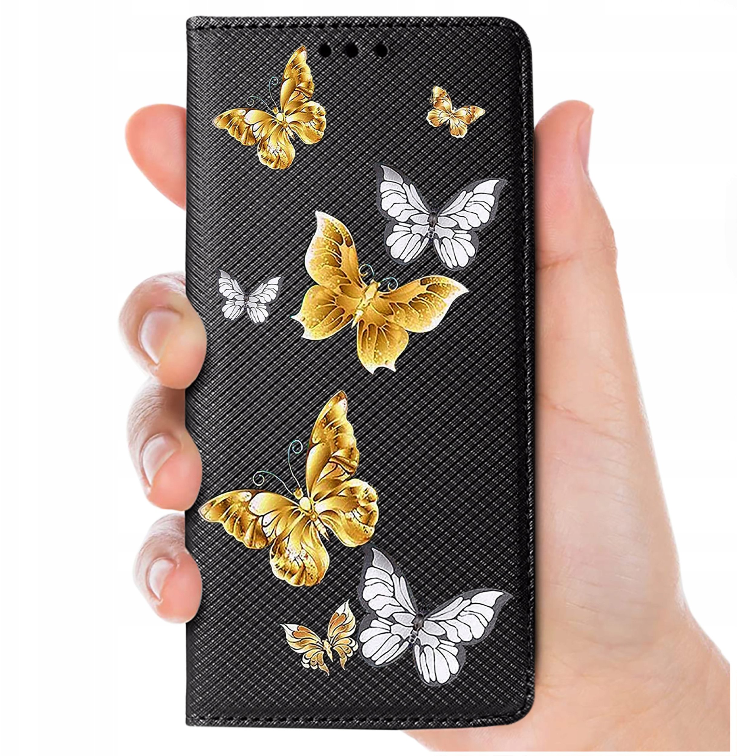 Etui do Samsung A56 5G MAGNET WZORY CASE PORTFEL + SZKŁO 9H