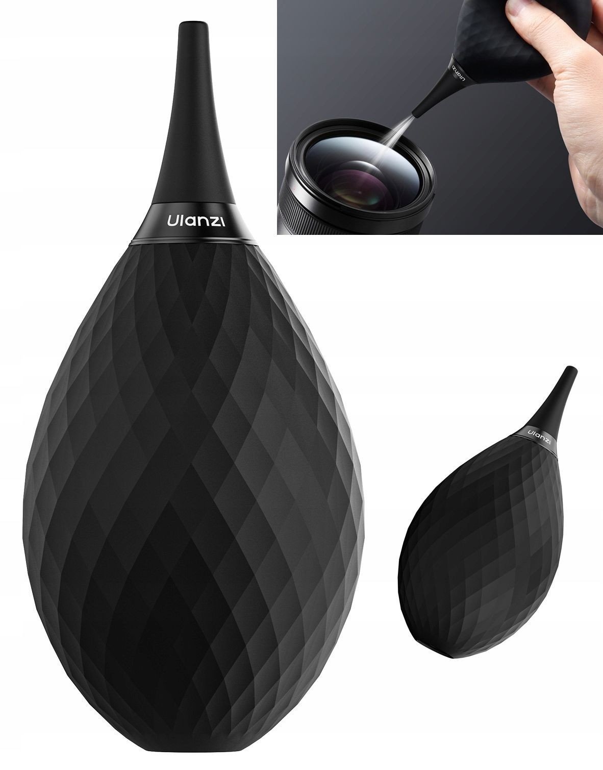 Gruszka Dmuchawka do Czyszczenia Matrycy Optyki Aparatu Obiektywu Ulanzi / CO73