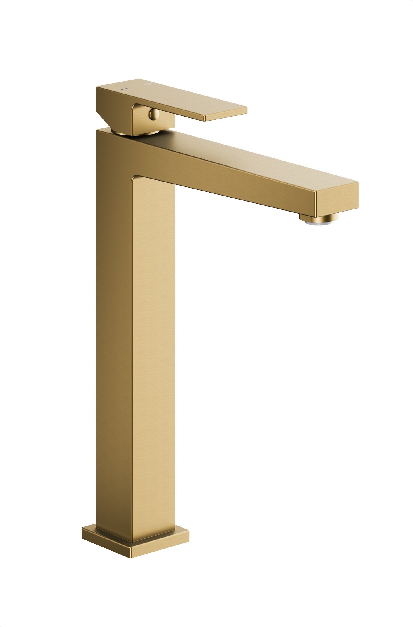 5132-612-39 / KFA / LOGON / BATERIA UMYWALKOWA STOJĄCA NABLATOWA, CLICK CLACK, BRUSHED LIGHT GOLD /