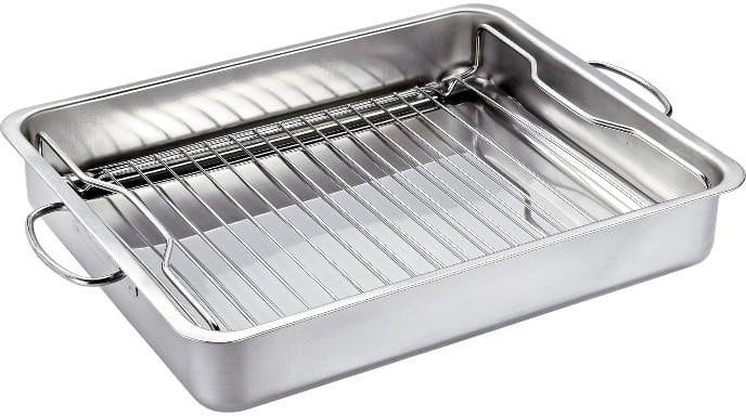 STALOWA BRYTFANNA Z RUSZTEM DO PIEKARNIKA, Kuchenprofi, 4031,56,5