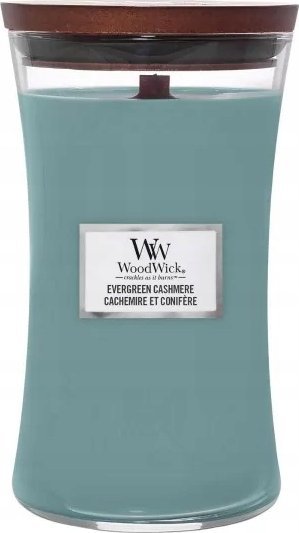 WoodWick WoodWick Evergreen kašmyro žvakė didelė 610g
