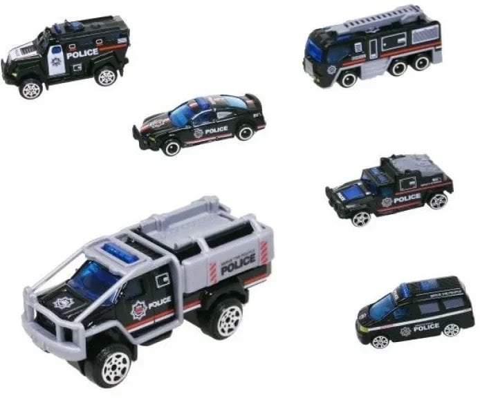 Auta policja 7cm 12szt/disp HX235 52886