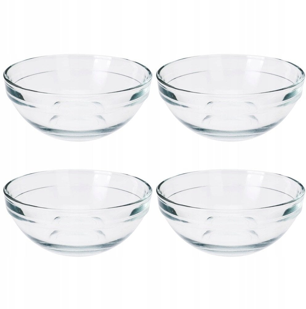 Miseczki szklane 12 cm, 275 ml 4 szt.