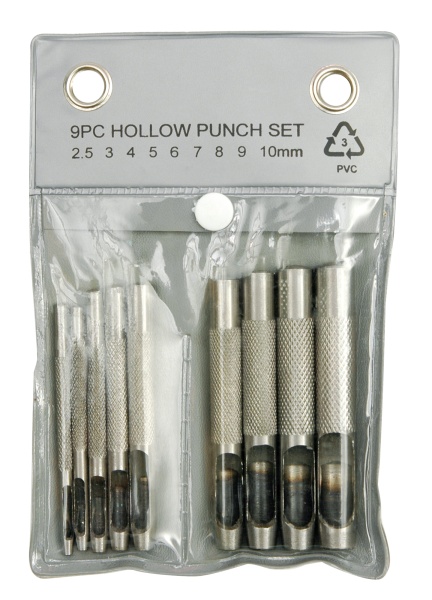 Vorel Przebijaki do skóry 2,5-10mm 9szt. (76705)