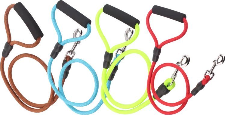 Nobleza Fluorescencyjna okrągła smycz dla psa Fluorescencyjna okrągła smycz dla psa