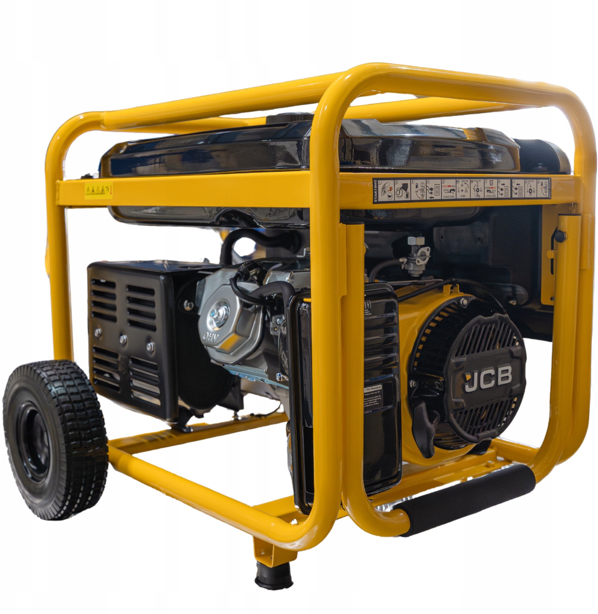JCB Tools Agregat Prądotwórczy Do Domu 7.9kW AVR Trójfazowy Generator Benzynowy 400V/230V Do Magazynu Warsztatu Awaryjnego Zasilania