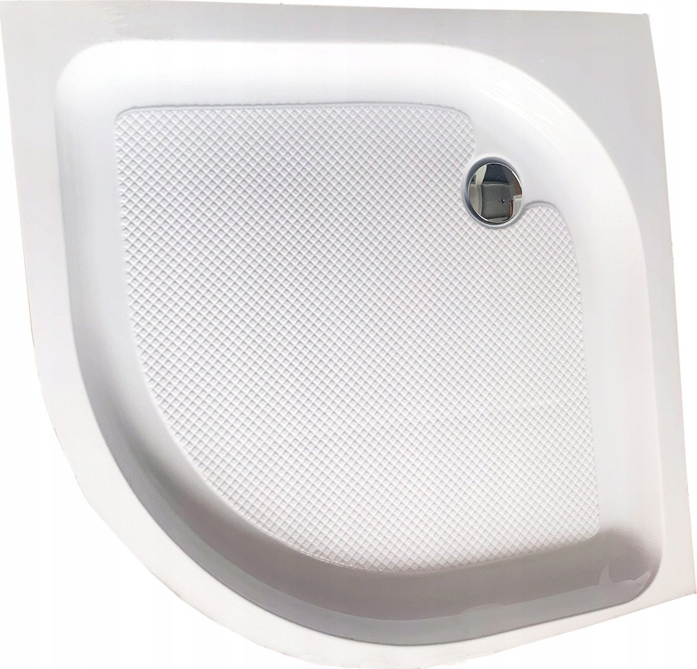 Brodzik Toule Brodzik biały wysoki LOFT 80x80 13 cm