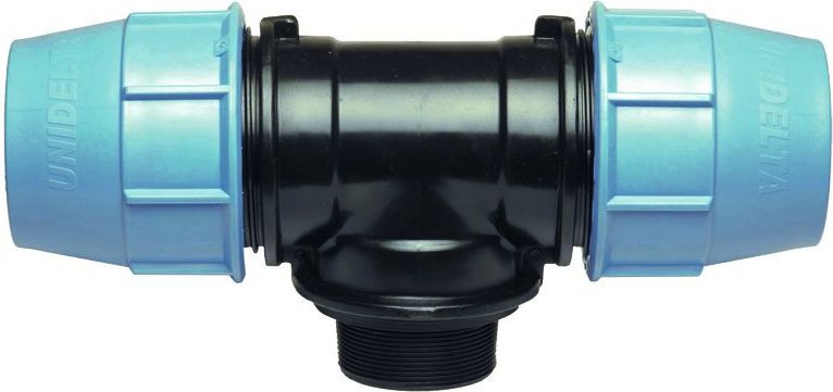 Unidelta Trójnik redukcyjny PE GZ PE 20mm x 1/2" x 20mm (603520)