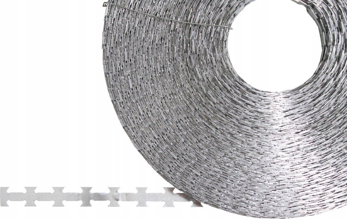 MFH Drut kolczasty tasiemkowy firmy 120 m