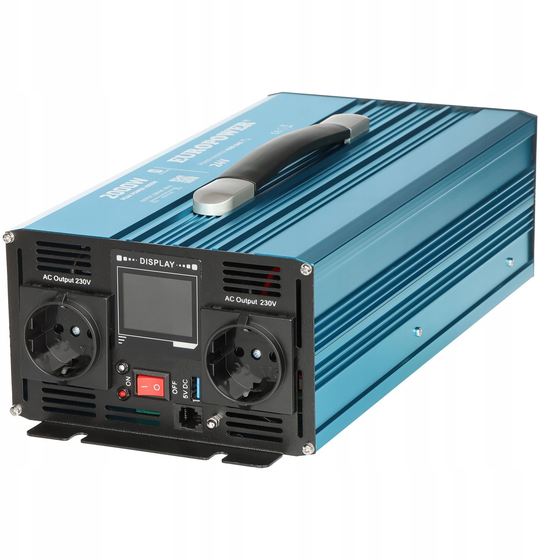 PRZETWORNICA NAPIĘCIA INV/24/2000/PS/S/B Bluetooth EUROPOWER