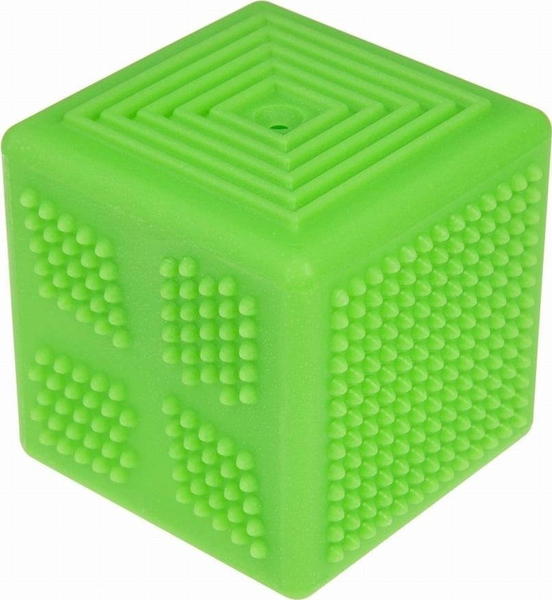 Tullo Kostka sensoryczna zielona 8,5cm