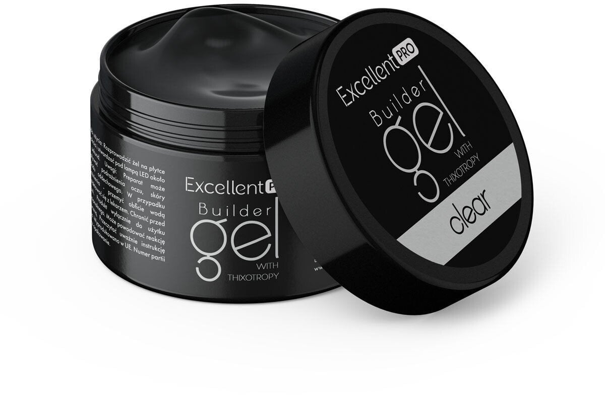 Excellent PRO Builder Gel With Thixotropy żel budujący Clear 50g
