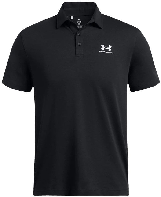 Koszulka męska polo UNDER ARMOUR Icon czarna M