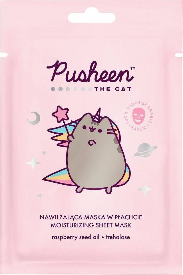 Pusheen Moisturizing Sheet Mask nawilżająca maska w płachcie 17g