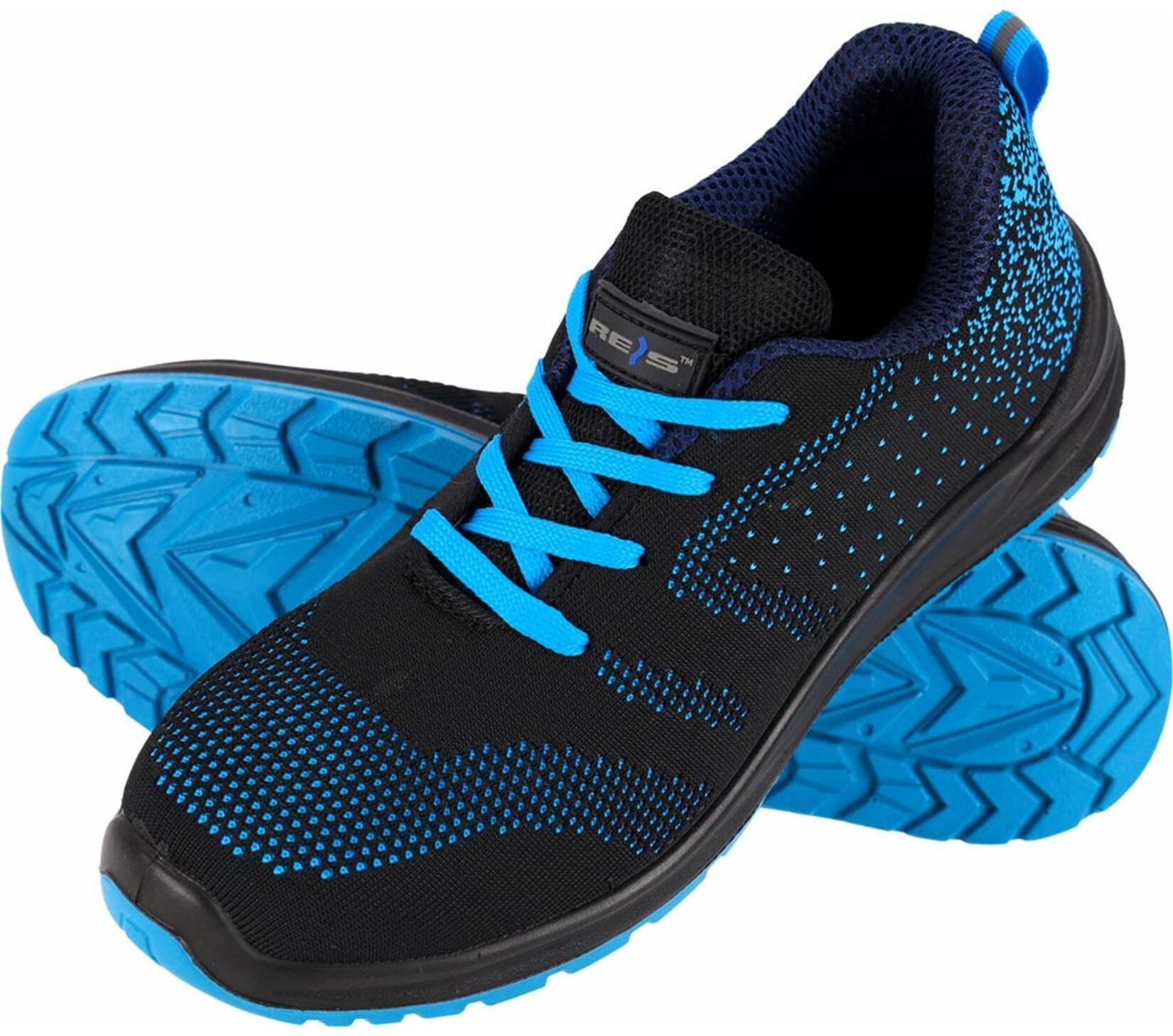 BRDROP S1 SR FO - Półbuty bezpieczne stalowy podnosek tkanina podeszwa antypoślizgowa olejoodporna antyelektrostatyczna elementy - bn 48