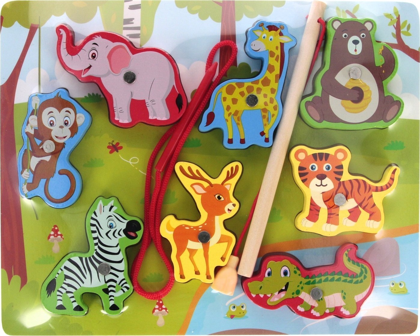 Mega Creative UKLADANKA DREW MAGN ZOO 23X18X1 MC FOLIA 100