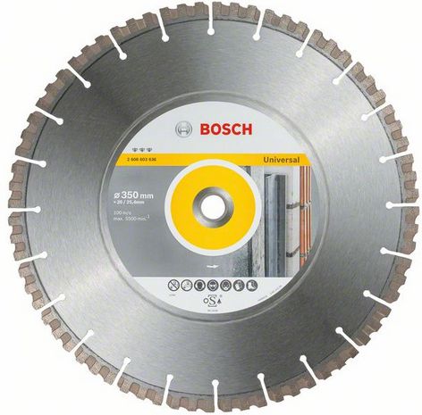 Bosch Tarcza tnąca Best for Universal 350 x 25,4mm (2608603636)