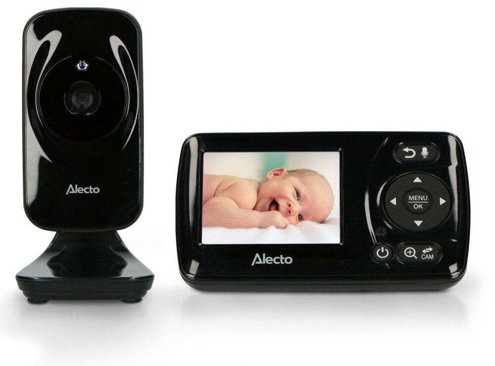 Niania Lenco Alecto DVM71BK monitor z kolorowym wyświetlaczem, czarny