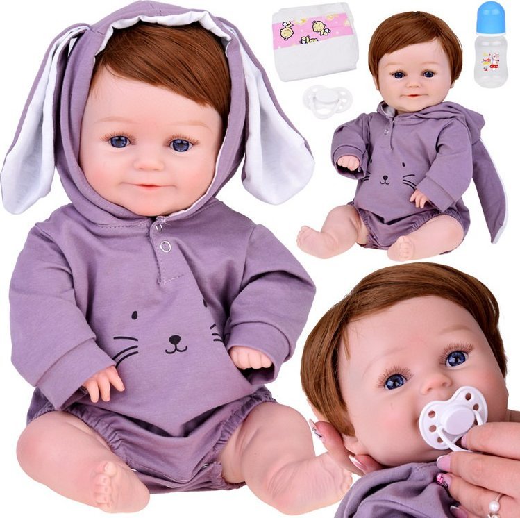 Jokomisiada Interaktywna lalka bobas Chłopiec jak żywa mówi śmieje się nagrywa ZA5356