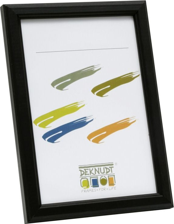 Ramka Deknudt S236K2 DIN A4 21x29,7 Wooden Frame in black