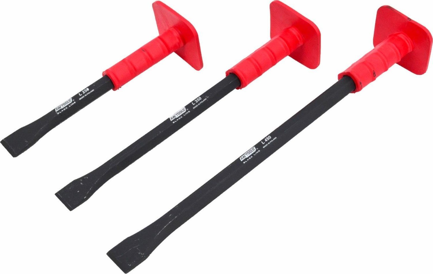 AWTools AWTOOLS PRZECINAK MURARSKI Z OSŁONĄ 350mm BLACK LINE