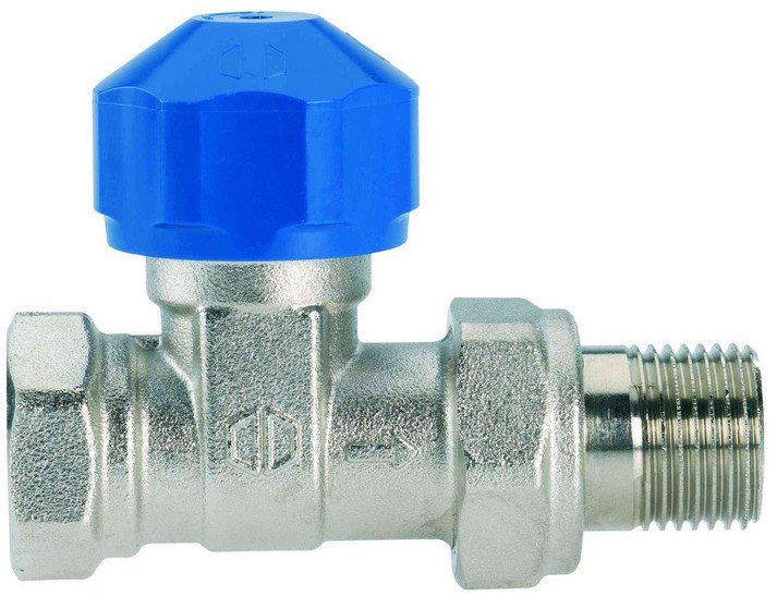 Zawór termostatyczny prosty DN20 z nastawą wstępną